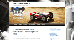 Desktop Screenshot of mbc-oberlausitz.de